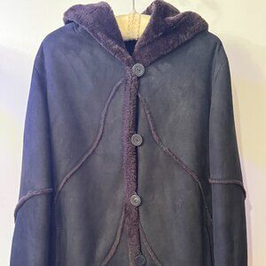 Blue Duck Black Shearling, L
